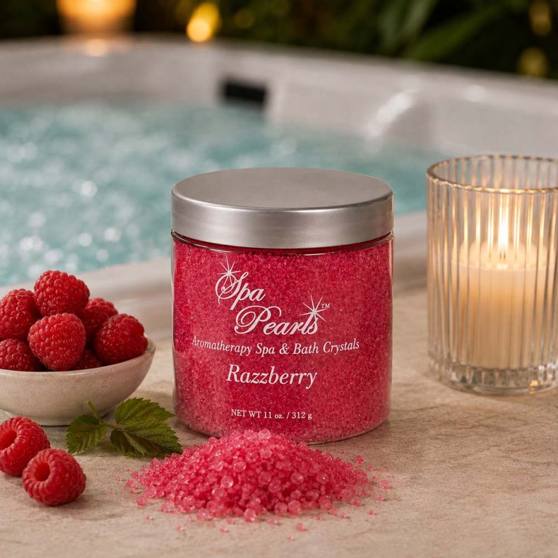 Spa Pearls - Razzberry 