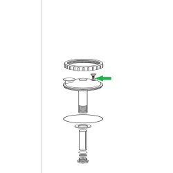 Hydropool - Luftventil 2003-2009 O-ring