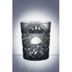 Premium lowball glas 35 cl. Grey Smoke (4-pak)