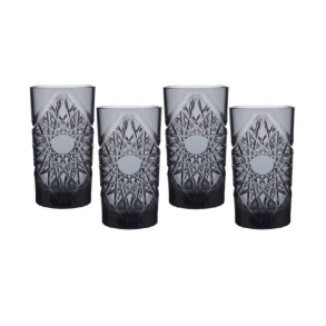 Premium highball glas 47 cl. Grey Smoke (4-pak)
